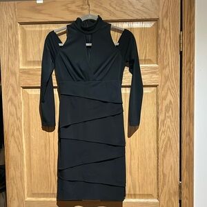 WHBM Black Dress Size 4